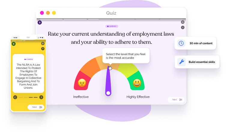 The most thorough online Employment Laws for Supervisors Course