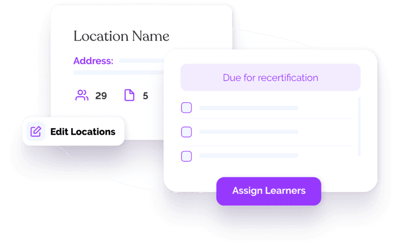 Manage Different Locations and Departments