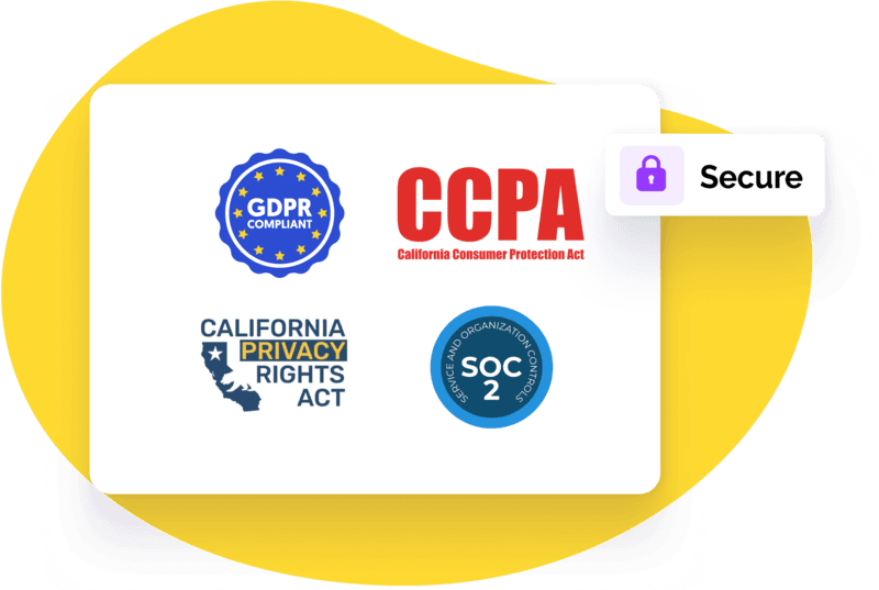 Privacy and Security Is Our Top Priority