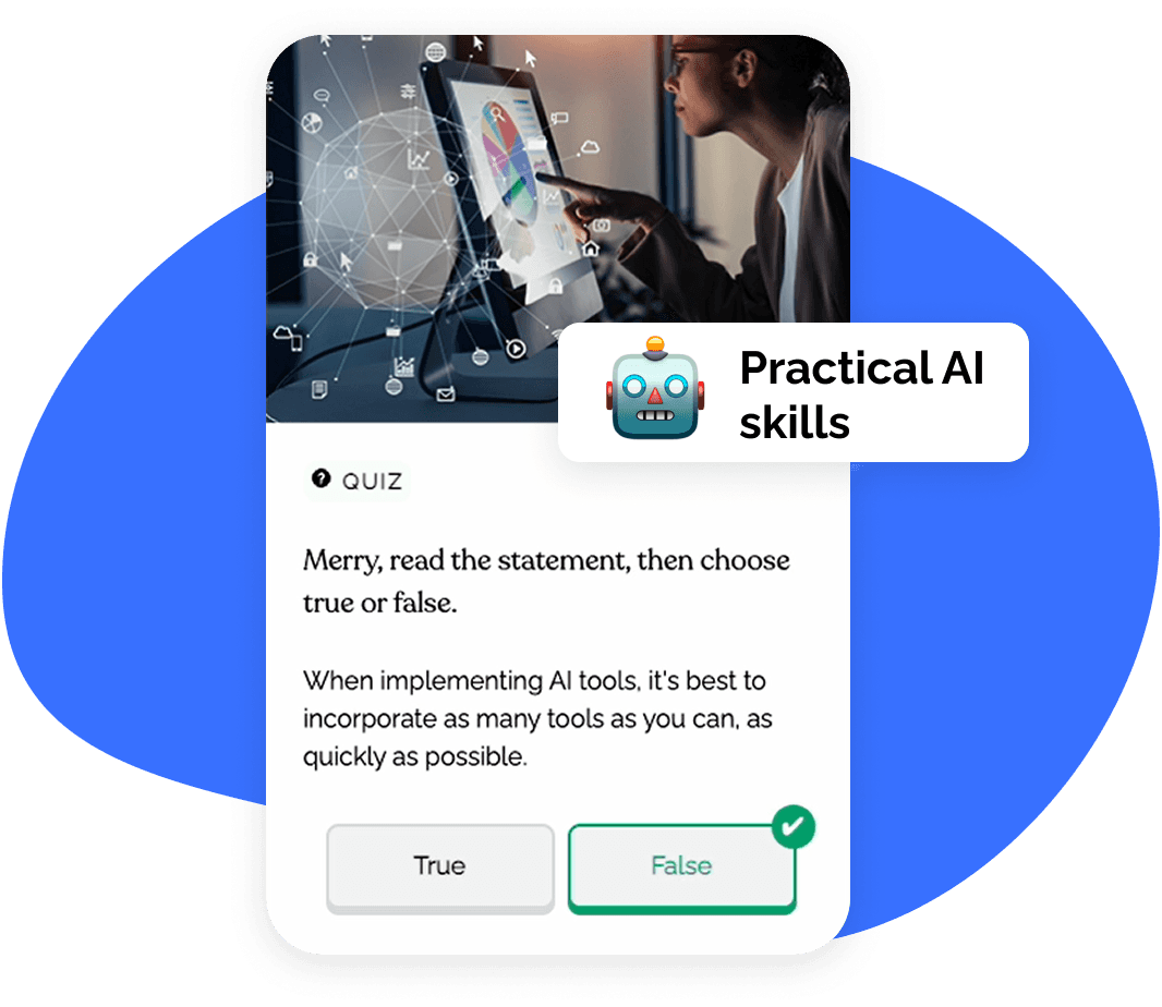 AI Training That’s Practical and Easy to Roll Out
