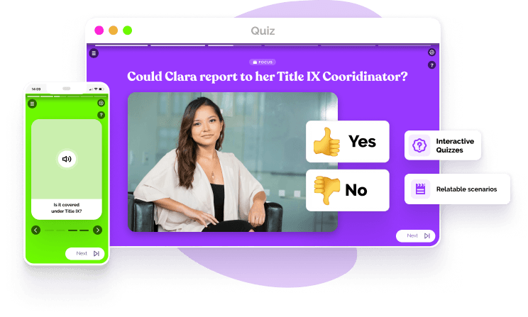 The most engaging online Title IX Course 
