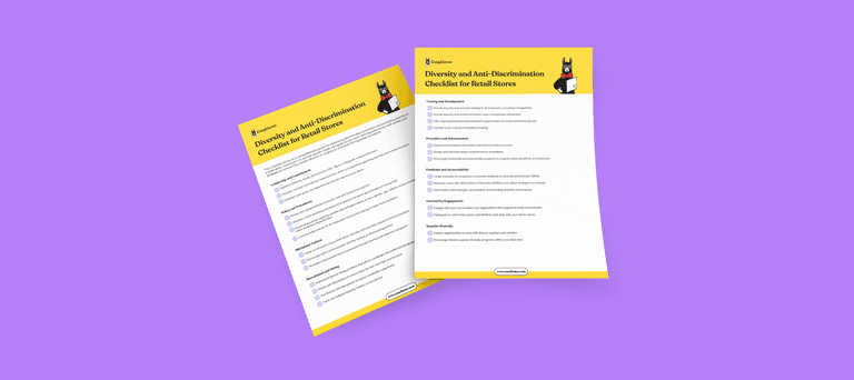 Diversity and Anti-Discrimination Checklist for Retail Stores