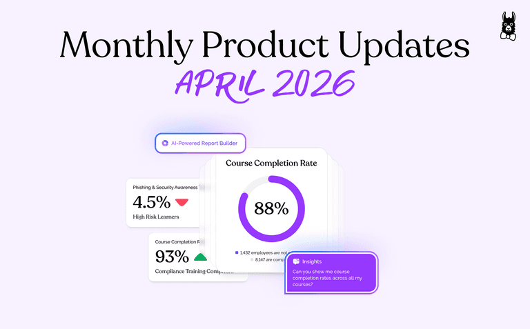 April 2026 Product Update: More Visibility, Better Reporting, and New Course Content