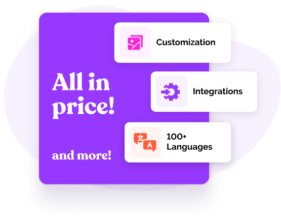 Transparent Pricing Structure