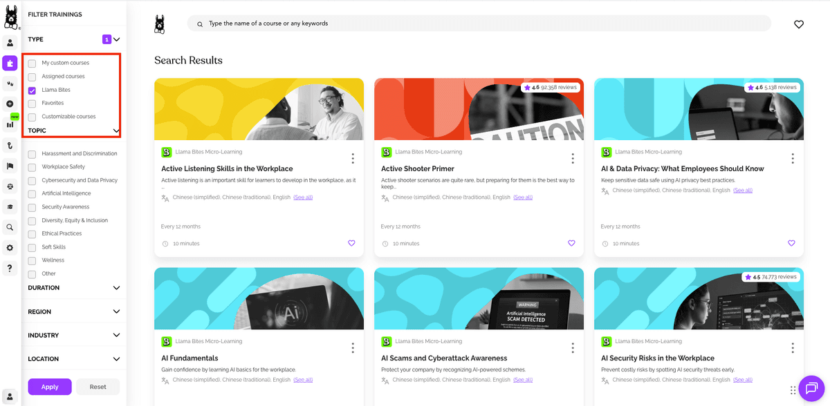 Llama bites selection.png