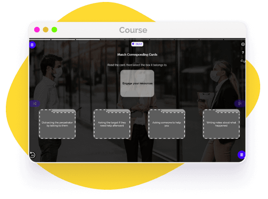 Empower Employees with bystander intervention Strategies 