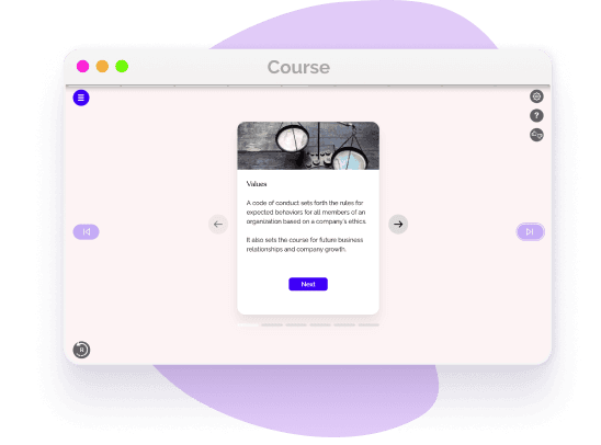 Ethics are a Guideline for a Code of Conduct
