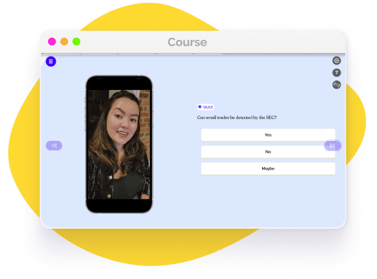 Educate employees about the consequences of insider trading
