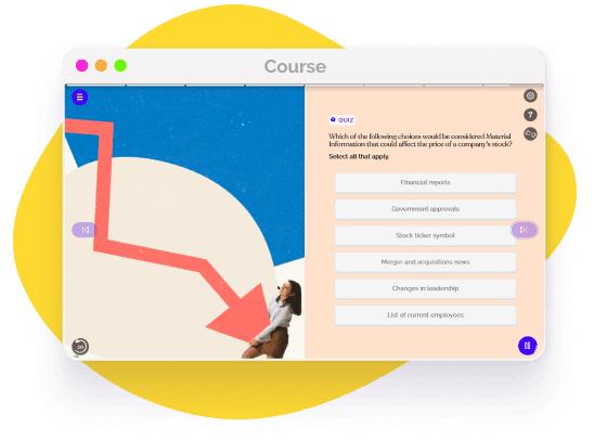 Invest in Insider Trading training to keep employees educated