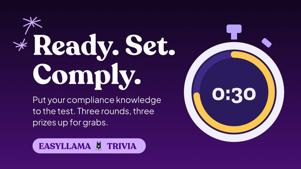 Compliance Challenge: EasyLlama Trivia