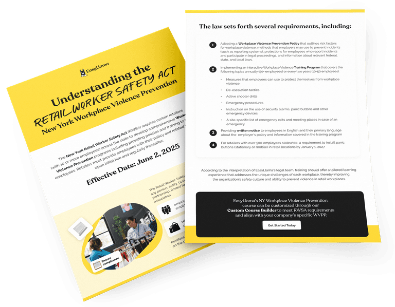 Understanding the New York Retail Worker Safety Act