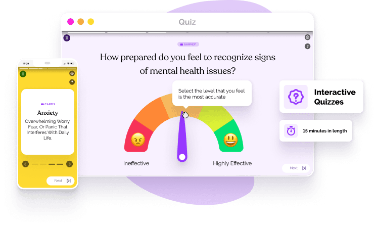 The most thorough Mental Health Awareness Training Available