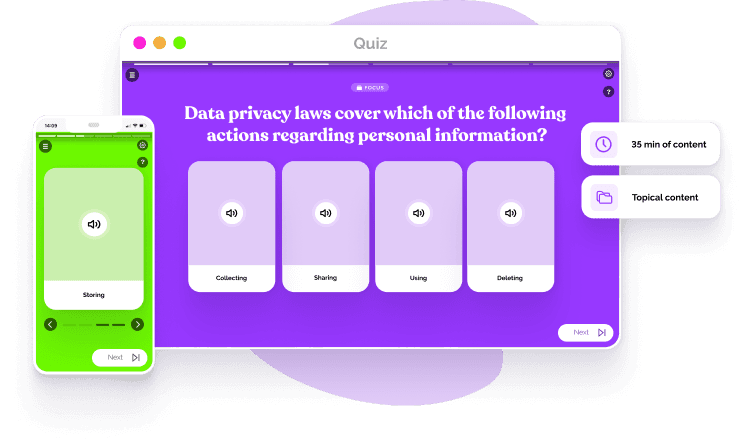 The Most Engaging Online Data Privacy Training