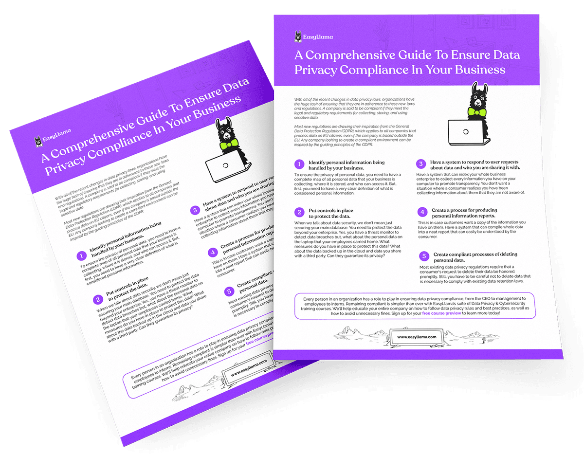 A Comprehensive Guide to Ensure Data Privacy Compliance in Your Business