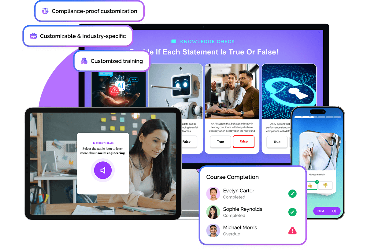 The Compliance LMS Built to Reduce Risk