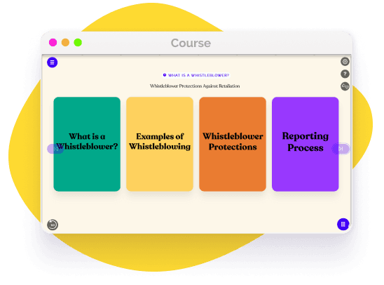 Teach employees when to speak up about corruption with training