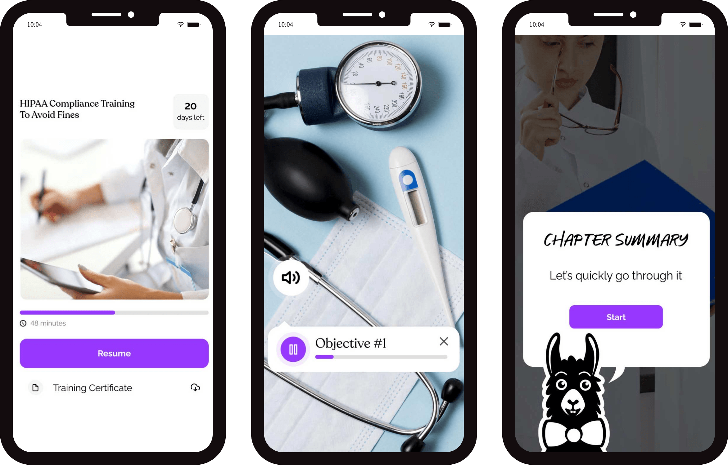 Mobile-friendly for healthcare professionals on-the-go